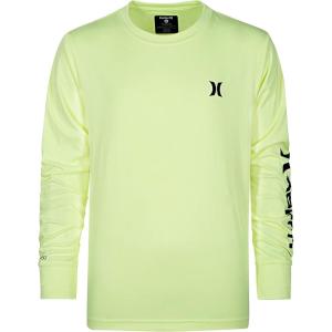 image:imageHurley Boys Long Sleeve Graphic TShirtVolt Glow Heather