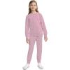 image:imageHurley Baby Soft Basic Cloud Slub Crewneck Sweatshirt and Joggers 2piece Outfit SetFrench Pink