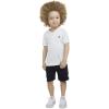 image:imageHurley Baby and Toddler Boys Soft Basic Cloud Slub TShirt and Shorts 2Piece Outfit SetBlackWhite