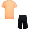 image:imageHurley Baby and Toddler Boys Soft Basic Cloud Slub TShirt and Shorts 2Piece Outfit SetBright Mango