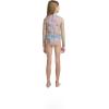 image:imageHurley BabyGirls Long Sleeve One Piece Rash Guard SwimsuitBlue IceFloral