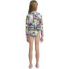 image:imageHurley BabyGirls Long Sleeve One Piece Rash Guard SwimsuitPinkFruits