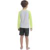 image:imageHurley Boys Baby and Toddler Boys Swim Suit 2piece Outfit SetBlackYellow