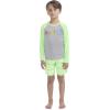 image:imageHurley Boys Baby and Toddler Boys Swim Suit 2piece Outfit SetFlash Lime