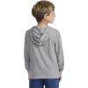 image:imageHurley boys Long Sleeve Hooded Graphic TshirtGrey Heather
