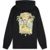 image:imageHurley boys Long Sleeve Hooded Graphic TshirtObsidian Black