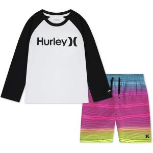 image:imageHurley Boys Baby and Toddler Boys Swim Suit 2piece Outfit SetMulti