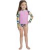 image:imageHurley Girls Twopiece Rashguard Set Big KidPinkFruits