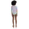 image:imageHurley Girls Twopiece Rashguard Set Big KidRainbow