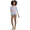 image:imageHurley Girls Twopiece Rashguard Set Big KidRainbow
