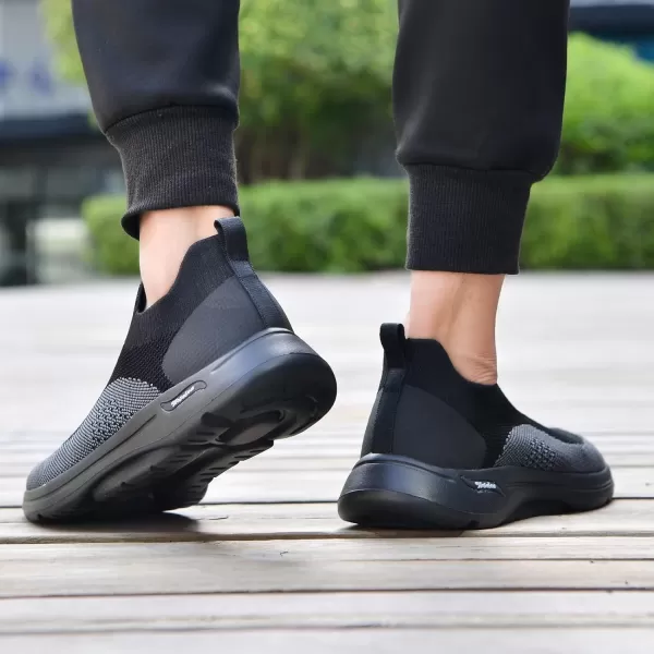TIOSEBON Men's Lightweight Slip-on Loafers Casual Comfortable Driving Travel Sneakers
