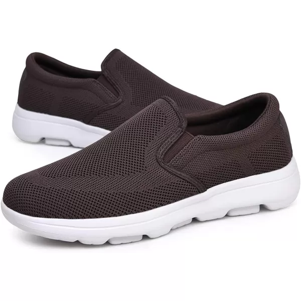TIOSEBON Men's Mesh Slip On Walking Shoes Loafers-Comfortable Lightweight Work Drving Tennis Shoes
