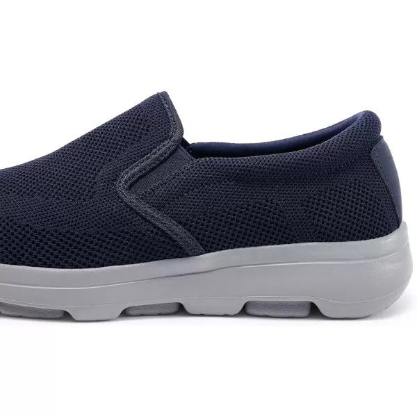 TIOSEBON Men's Mesh Slip On Walking Shoes Loafers-Comfortable Lightweight Work Drving Tennis Shoes