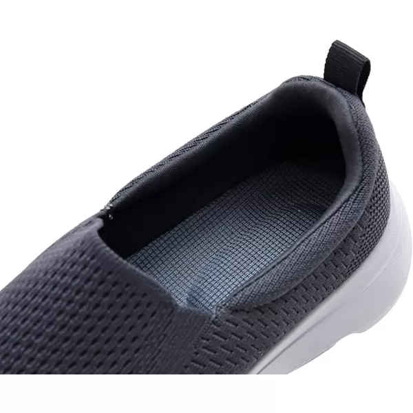 TIOSEBON Men's Mesh Slip On Walking Shoes Loafers-Comfortable Lightweight Work Drving Tennis Shoes