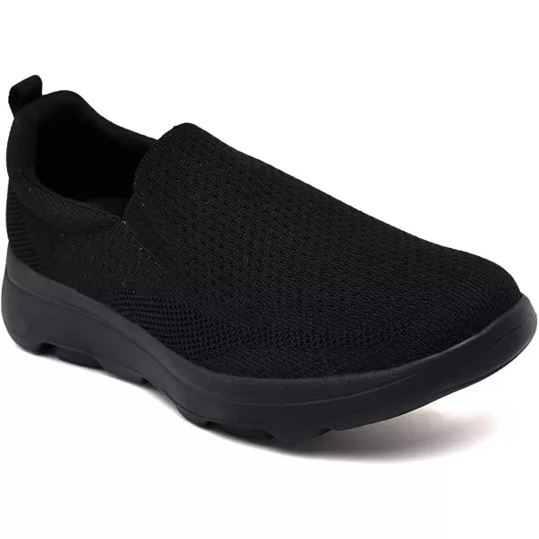 TIOSEBON Men's Mesh Slip On Walking Shoes Loafers-Comfortable Lightweight Work Drving Tennis Shoes