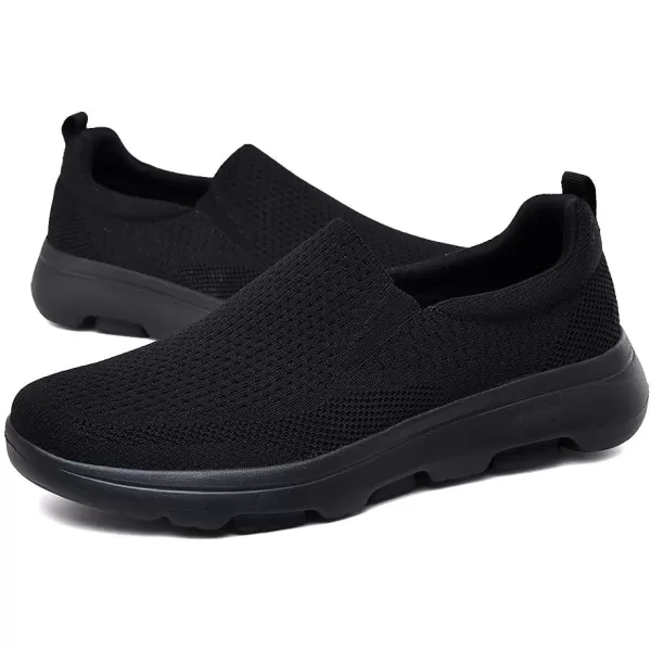 TIOSEBON Men's Mesh Slip On Walking Shoes Loafers-Comfortable Lightweight Work Drving Tennis Shoes