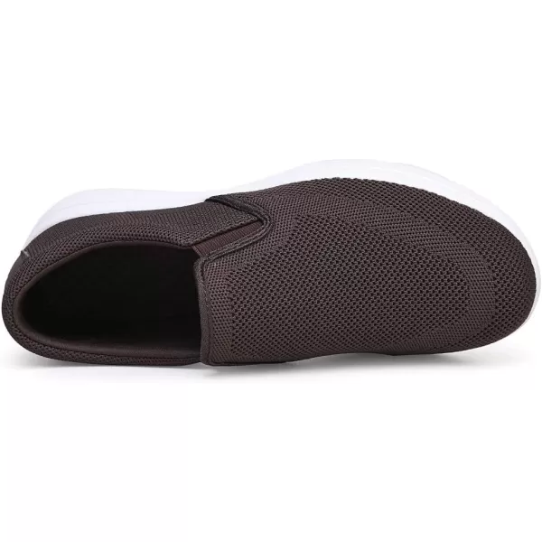 TIOSEBON Men's Mesh Slip On Walking Shoes Loafers-Comfortable Lightweight Work Drving Tennis Shoes