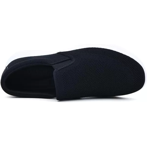 TIOSEBON Men's Mesh Slip On Walking Shoes Loafers-Comfortable Lightweight Work Drving Tennis Shoes