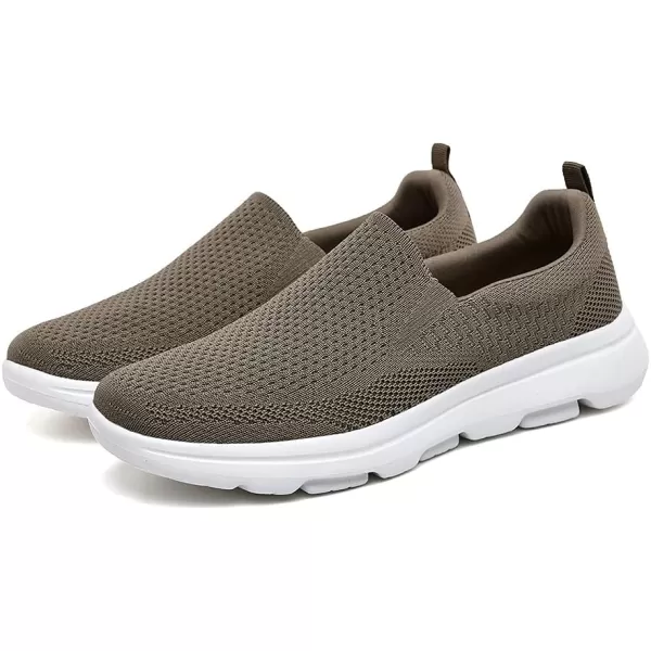 TIOSEBON Men's Mesh Slip On Walking Shoes Loafers-Comfortable Lightweight Work Drving Tennis Shoes