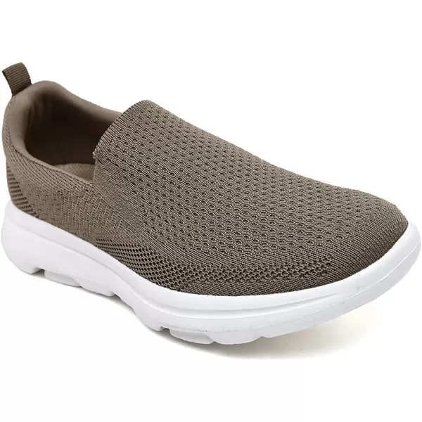 TIOSEBON Men's Mesh Slip On Walking Shoes Loafers-Comfortable Lightweight Work Drving Tennis Shoes