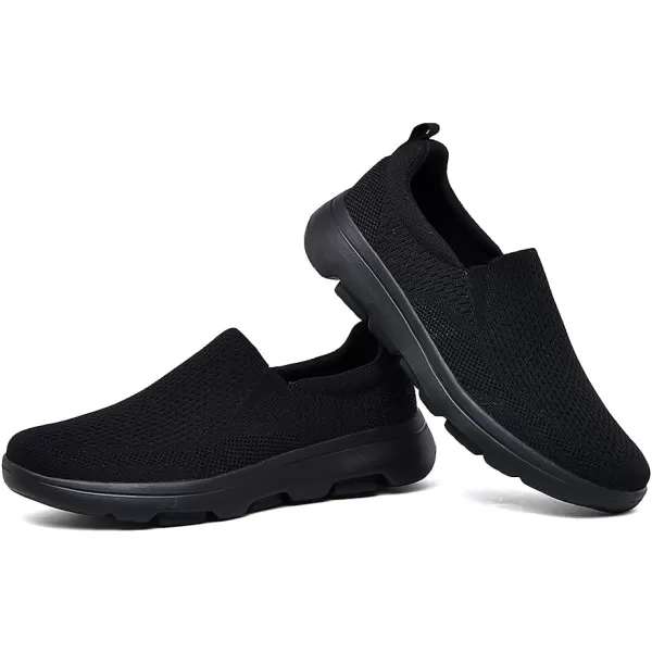 TIOSEBON Men's Mesh Slip On Walking Shoes Loafers-Comfortable Lightweight Work Drving Tennis Shoes