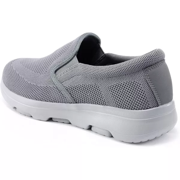 TIOSEBON Men's Mesh Slip On Walking Shoes Loafers-Comfortable Lightweight Work Drving Tennis Shoes