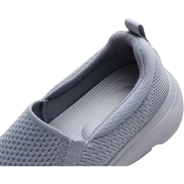 TIOSEBON Men's Mesh Slip On Walking Shoes Loafers-Comfortable Lightweight Work Drving Tennis Shoes