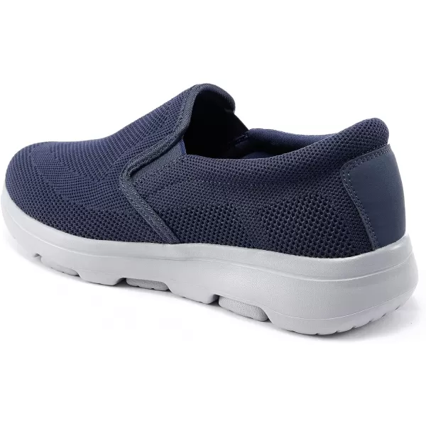 TIOSEBON Men's Mesh Slip On Walking Shoes Loafers-Comfortable Lightweight Work Drving Tennis Shoes