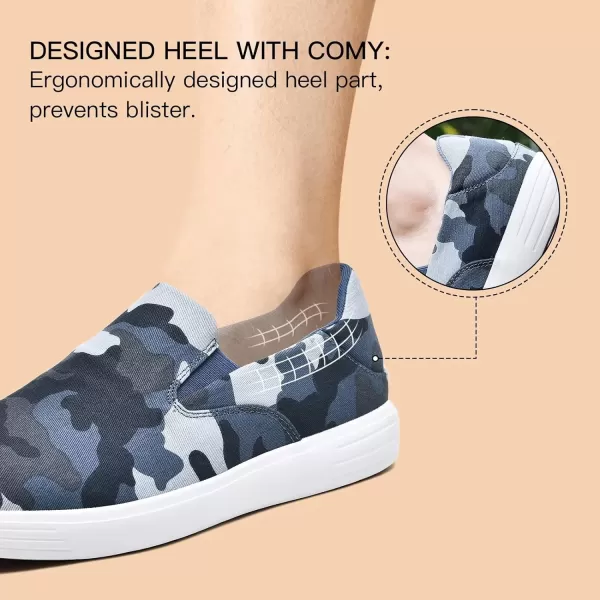 TIOSEBON Men's Mesh Slip on Walking Shoes-Comfortable Work Drving Tennis Loafer Sneaker