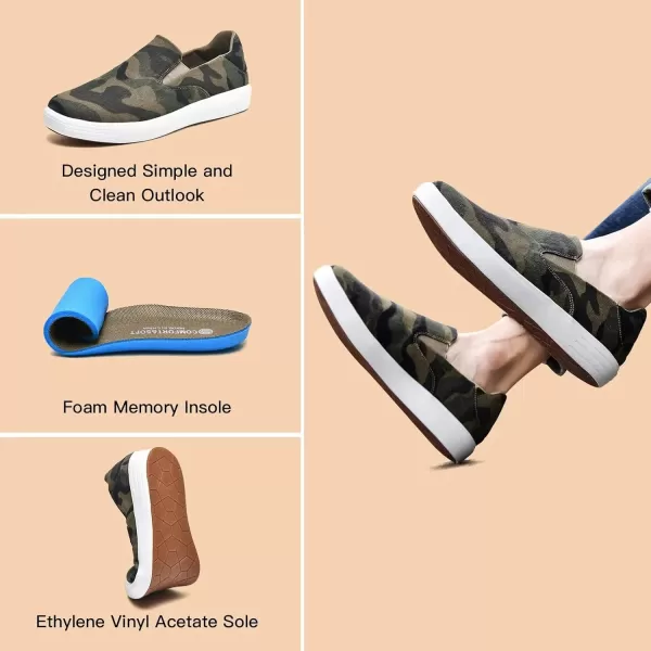 TIOSEBON Men's Mesh Slip on Walking Shoes-Comfortable Work Drving Tennis Loafer Sneaker