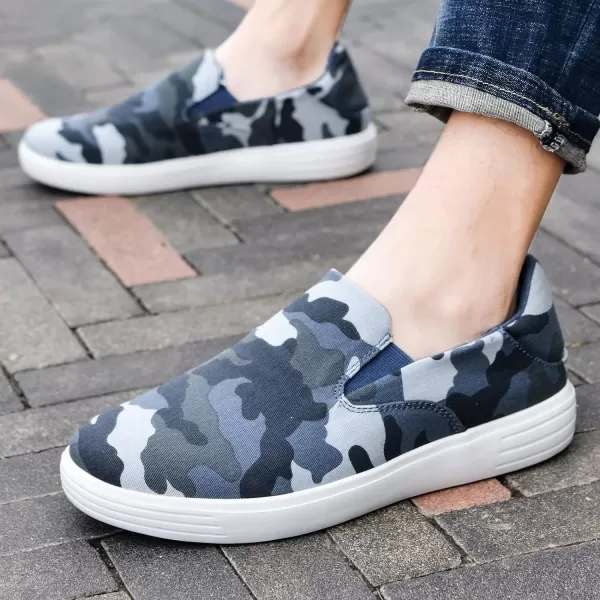 TIOSEBON Men's Mesh Slip on Walking Shoes-Comfortable Work Drving Tennis Loafer Sneaker