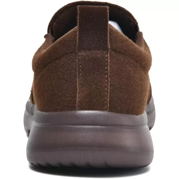 TIOSEBON Men's Slip On Walking Loafers-Comfortable Tennis Driving Work Shoes