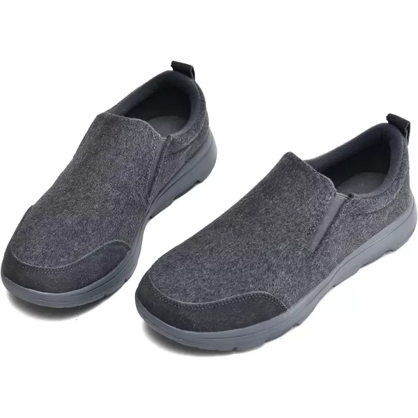 TIOSEBON Men's Slip On Walking Loafers-Comfortable Tennis Driving Work Shoes