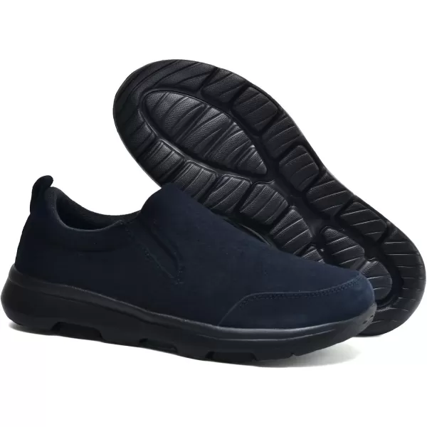 TIOSEBON Men's Slip On Walking Loafers-Comfortable Tennis Driving Work Shoes