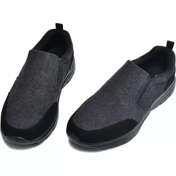 TIOSEBON Men's Slip On Walking Loafers-Comfortable Tennis Driving Work Shoes