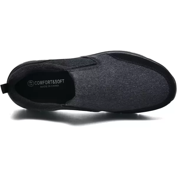 TIOSEBON Men's Slip On Walking Loafers-Comfortable Tennis Driving Work Shoes