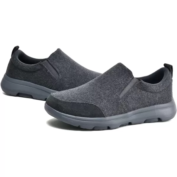 TIOSEBON Men's Slip On Walking Loafers-Comfortable Tennis Driving Work Shoes