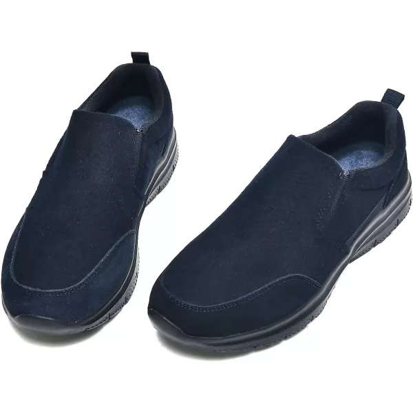 TIOSEBON Men's Slip On Walking Loafers-Comfortable Tennis Driving Work Shoes