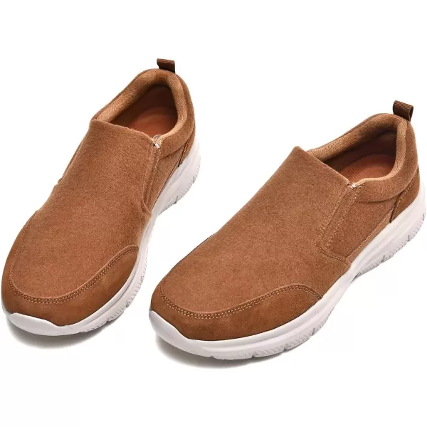 TIOSEBON Men's Slip On Walking Loafers-Comfortable Tennis Driving Work Shoes