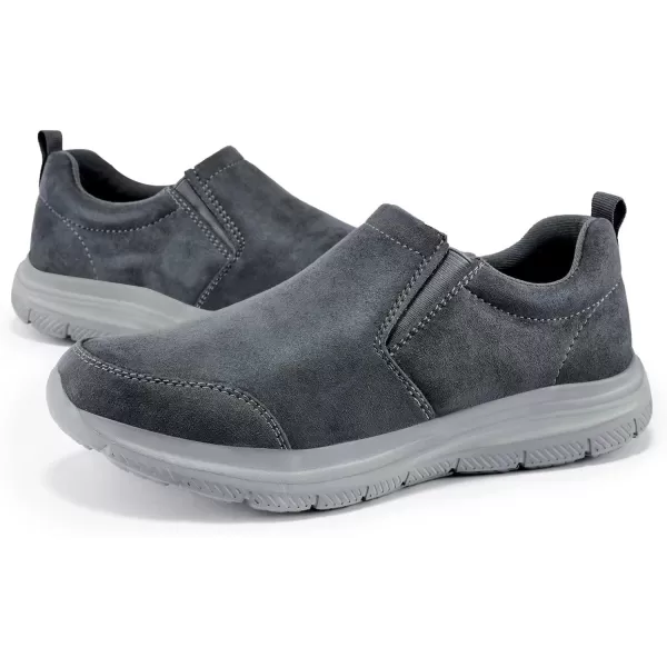 TIOSEBON Men's Slip On Walking Loafers-Comfortable Tennis Driving Work Shoes