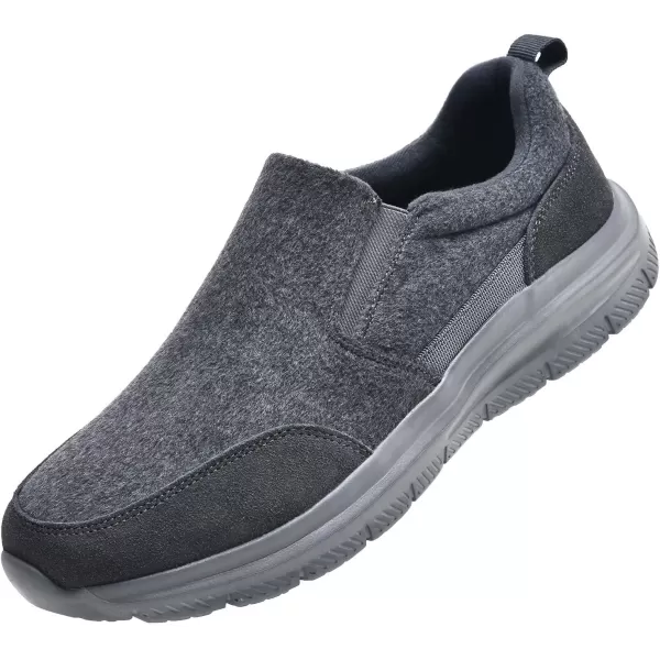 TIOSEBON Men's Slip On Walking Loafers-Comfortable Tennis Driving Work Shoes