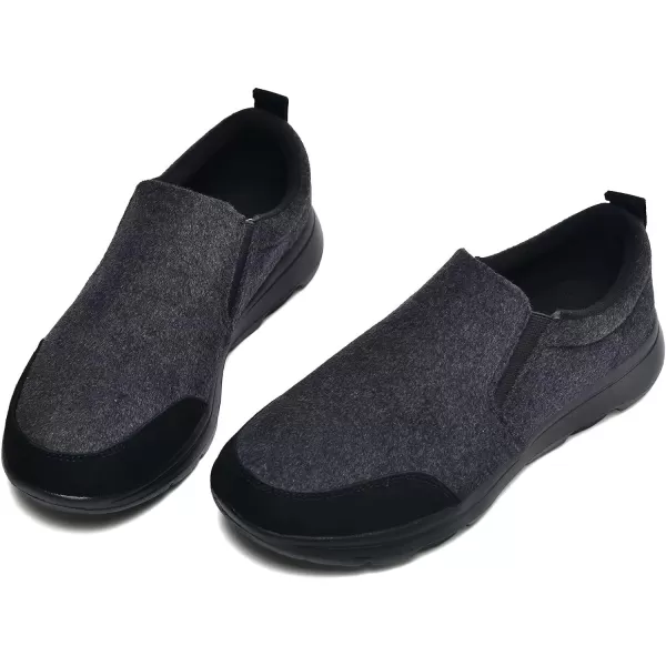 TIOSEBON Men's Slip On Walking Loafers-Comfortable Tennis Driving Work Shoes