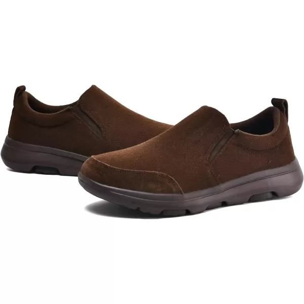 TIOSEBON Men's Slip On Walking Loafers-Comfortable Tennis Driving Work Shoes