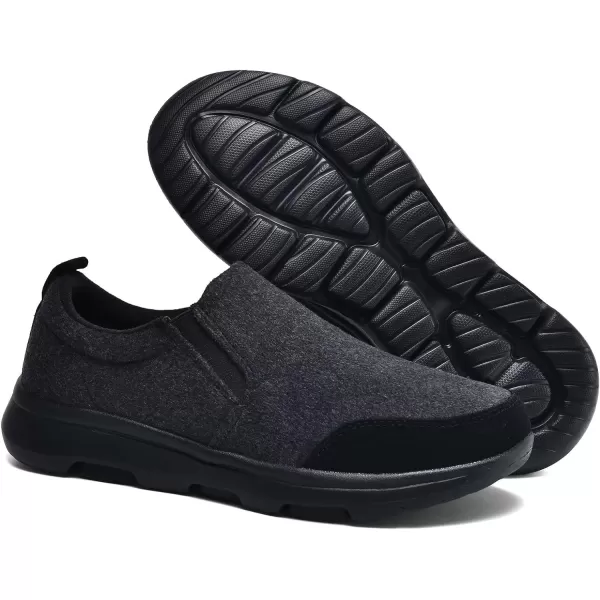 TIOSEBON Men's Slip On Walking Loafers-Comfortable Tennis Driving Work Shoes