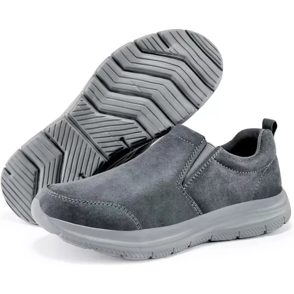 TIOSEBON Men's Slip On Walking Loafers-Comfortable Tennis Driving Work Shoes