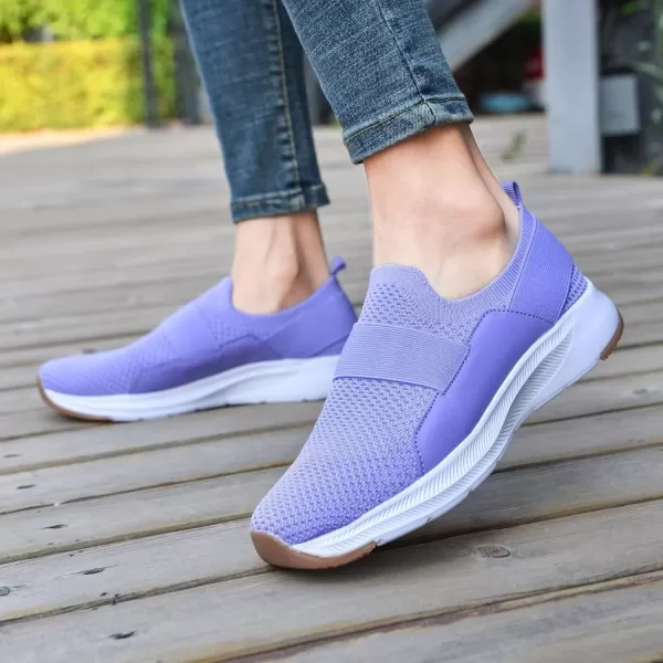 TIOSEBON Women Casual Slip On Walking Shoes-Comfortable Mesh Tennis Running Sneakers