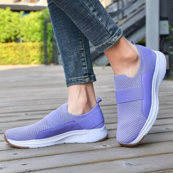 TIOSEBON Women Casual Slip On Walking Shoes-Comfortable Mesh Tennis Running Sneakers