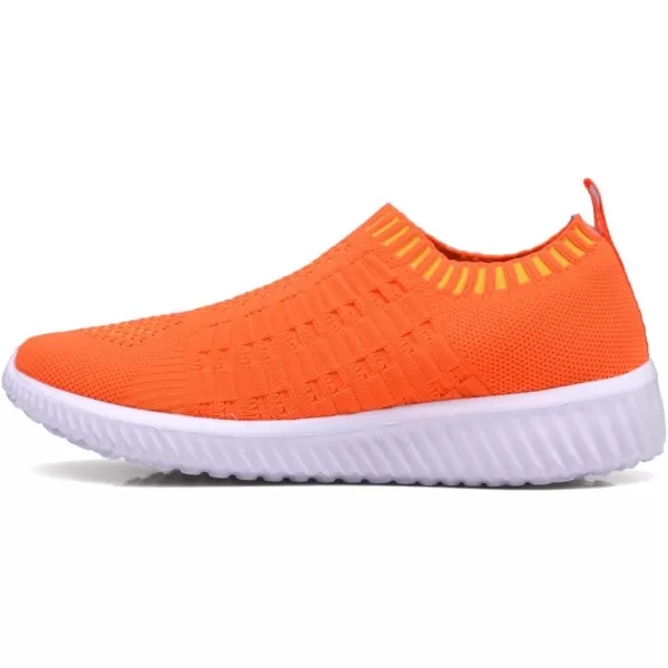 TIOSEBON Women's Athletic Walking Shoes Slip On Casual Mesh-Comfortable Tennis Workout Sneakers