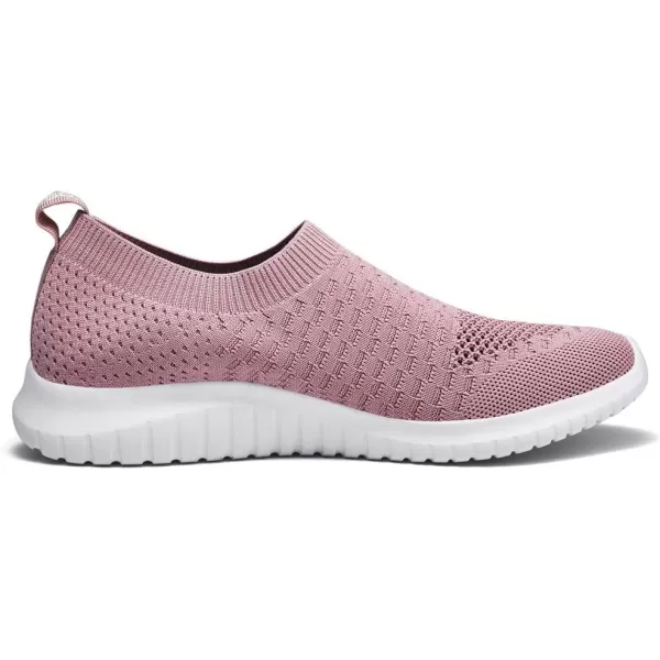 TIOSEBON Women's Athletic Walking Shoes Slip On Casual Mesh-Comfortable Tennis Workout Sneakers