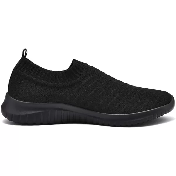 TIOSEBON Women's Athletic Walking Shoes Slip On Casual Mesh-Comfortable Tennis Workout Sneakers